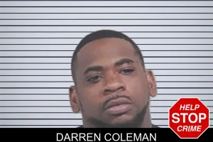 Darren Coleman mugshot