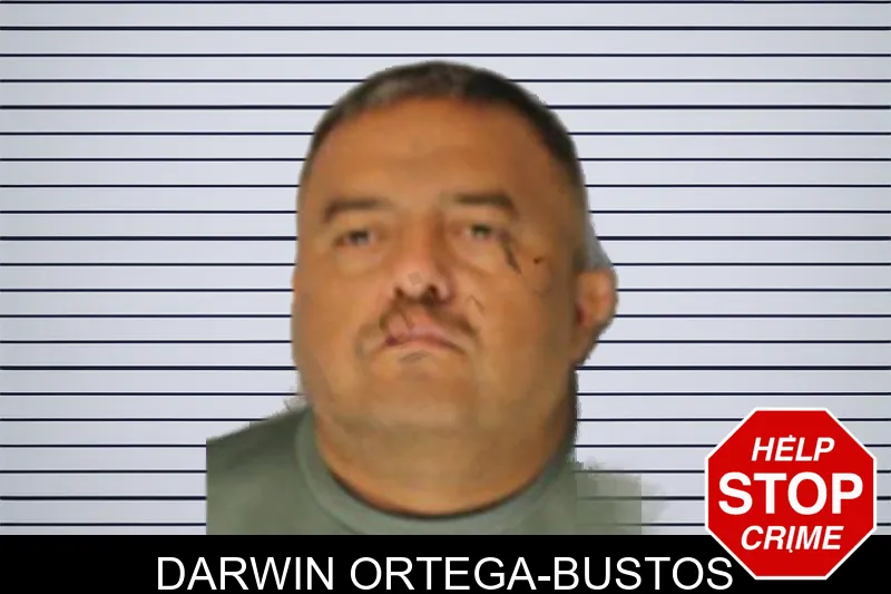 Darwin Ortega-Bustos mugshot