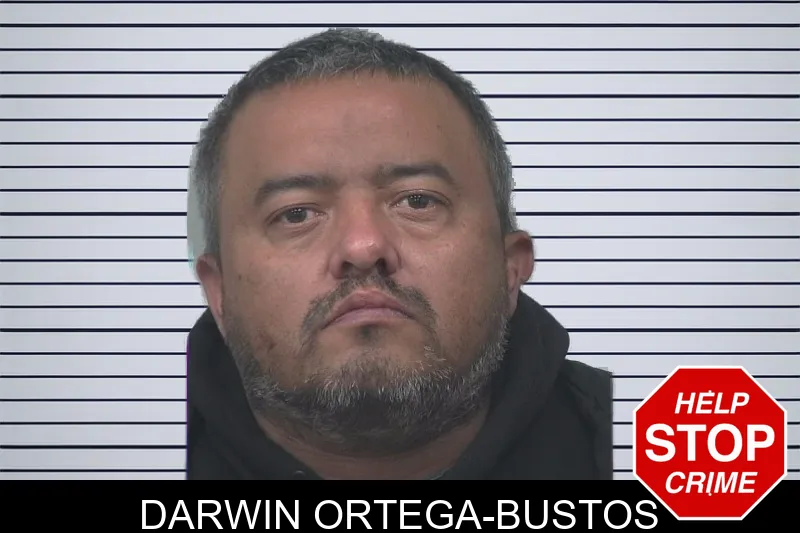 Darwin Ortega-Bustos mugshot