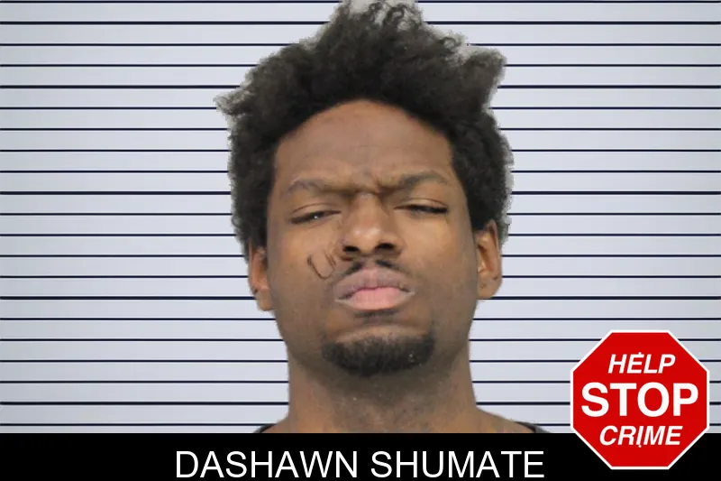 Dashawn Shumate mugshot