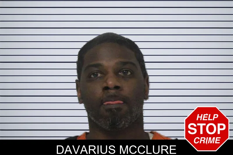 Davarius McClure mugshot