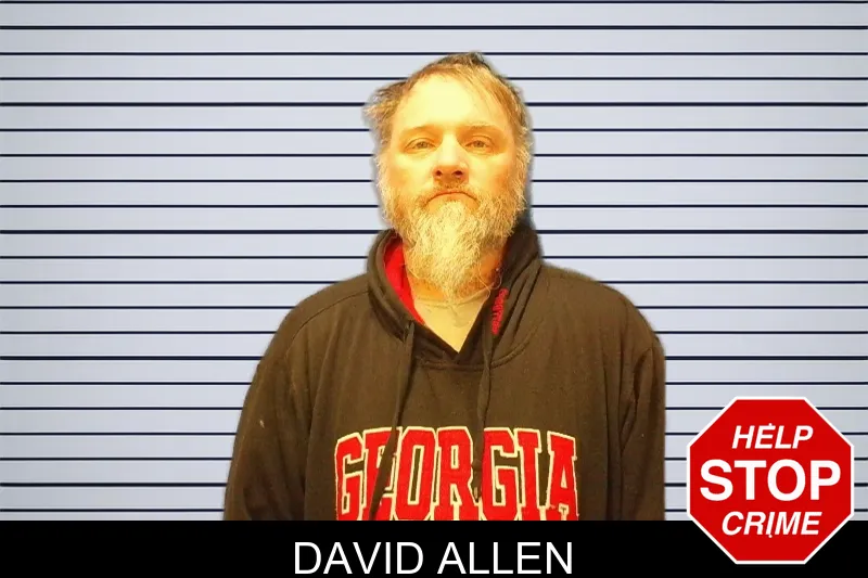 David Allen mugshot