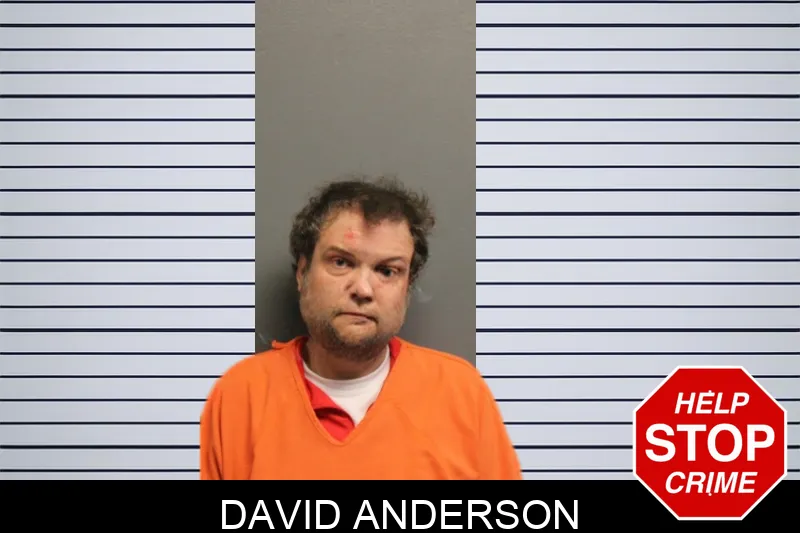 David Anderson mugshot