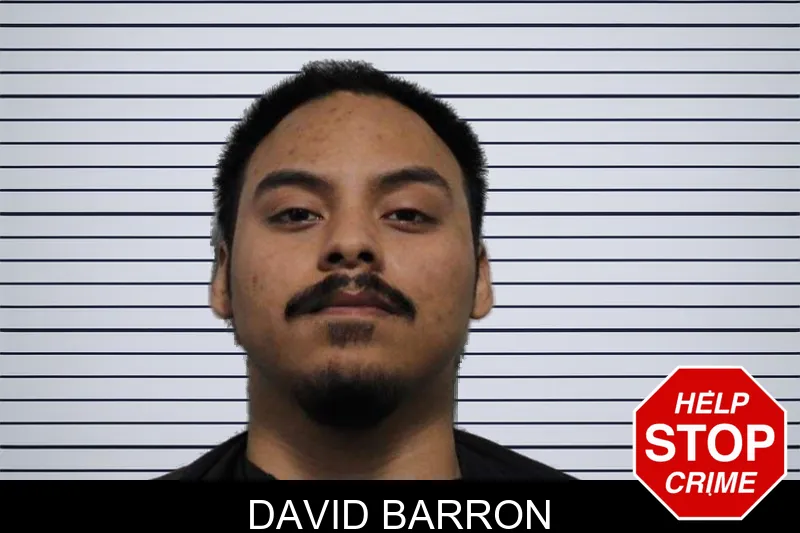 David Barron mugshot