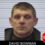 David Bowman mugshot