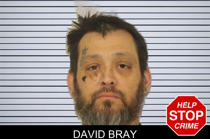 David Bray mugshot