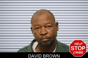 David Brown mugshot