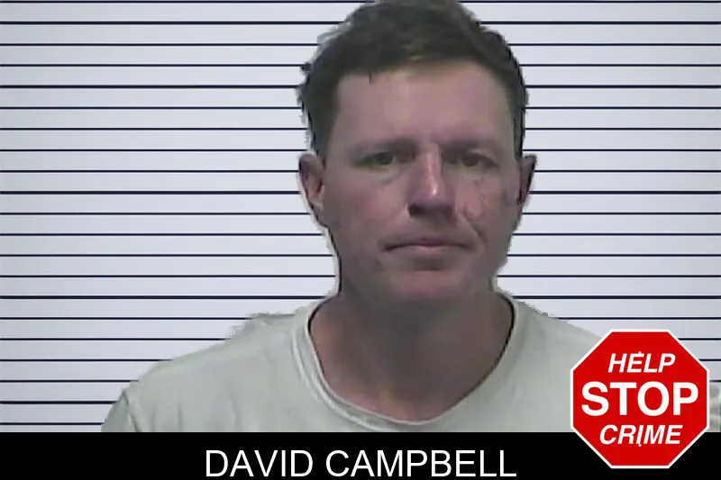 David Campbell mugshot