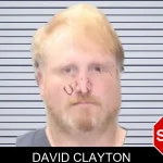 David Clayton mugshot