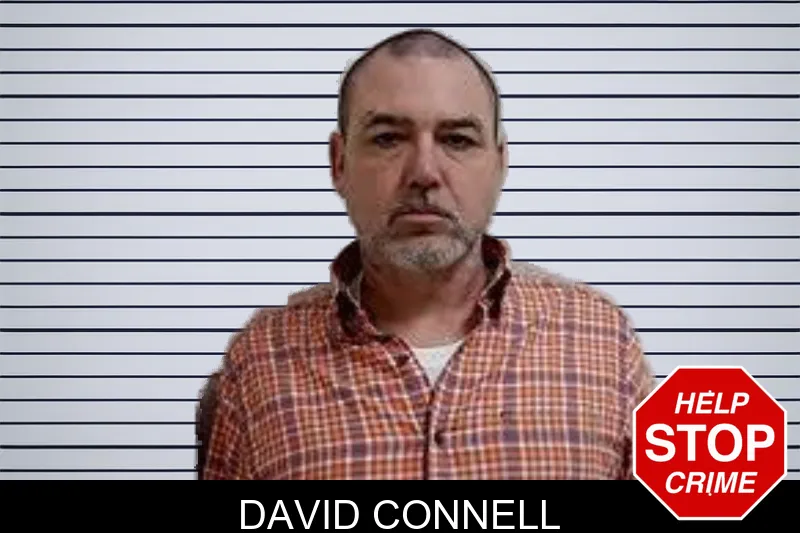 David Connell mugshot