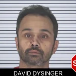 David Dysinger mugshot