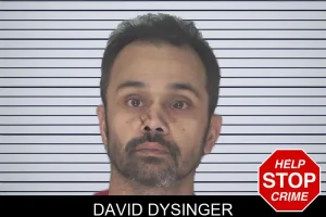 David Dysinger mugshot