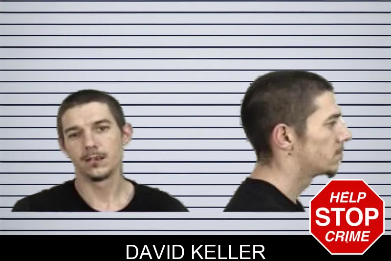 David Keller mugshot