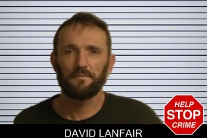 David Lanfair mugshot
