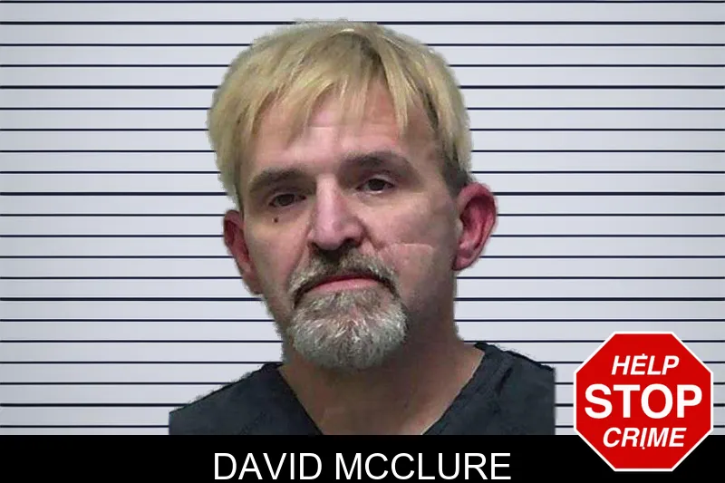 David McClure mugshot