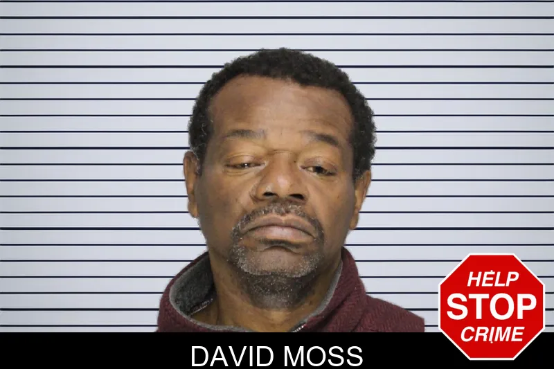 David Moss mugshot