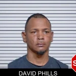 David Phills mugshot