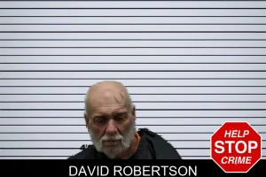 David Robertson mugshot