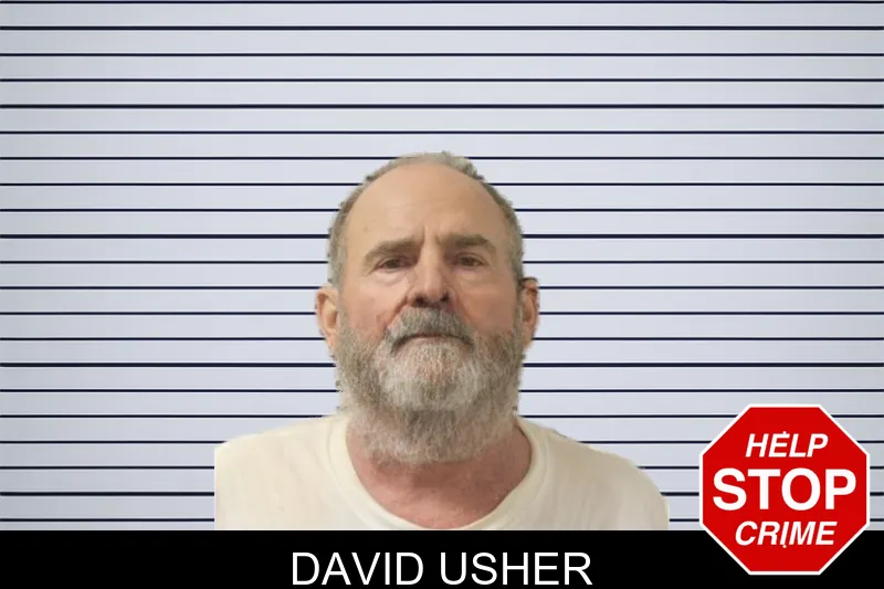 David Usher mugshot