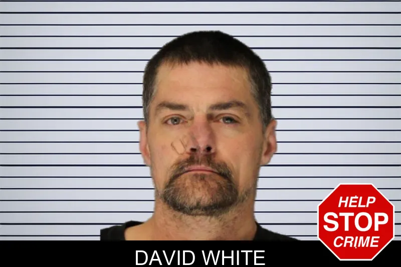 David White mugshot
