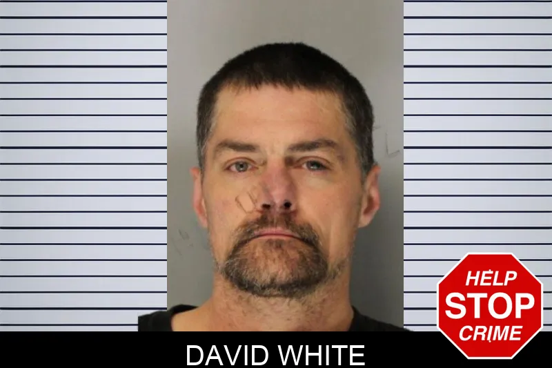 David White mugshot