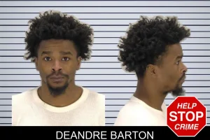 Deandre Barton mugshot