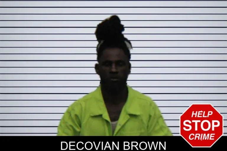 Decovian Brown mugshot – Turner County , Georgia Decovian Brown