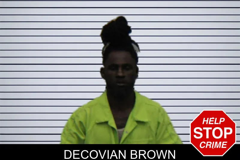 Decovian Brown mugshot – Turner County , Georgia Decovian Brown mugshot