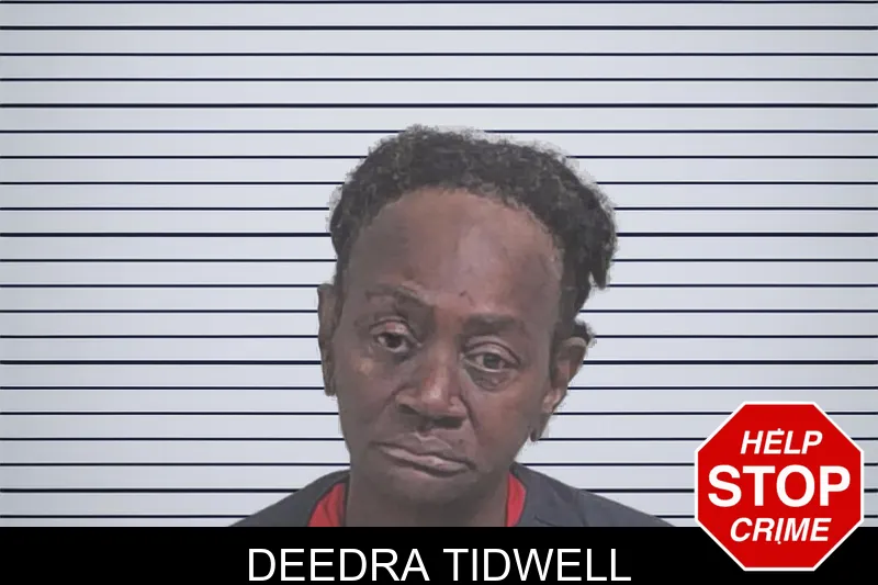 Deedra Tidwell mugshot