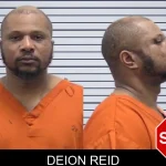 Deion Reid mugshot