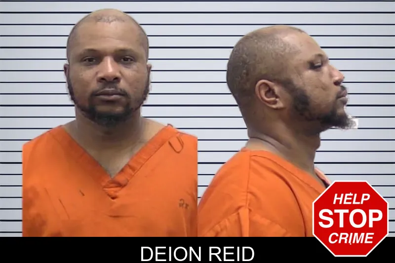 Deion Reid mugshot