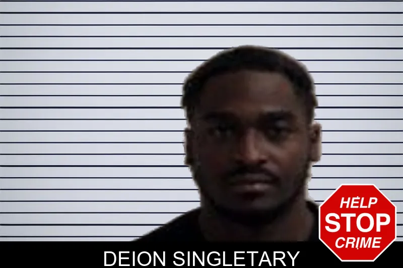 Deion Singletary mugshot
