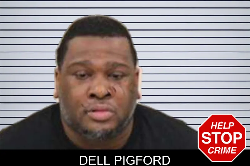 Dell Pigford mugshot