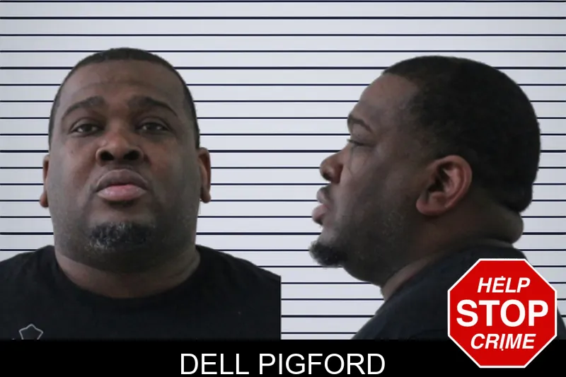 Dell Pigford mugshot