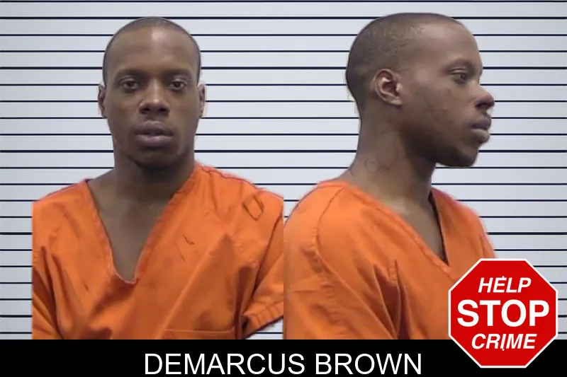 Demarcus Brown mugshot