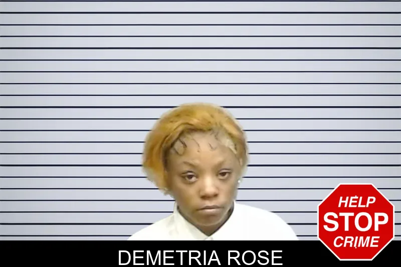 Demetria Rose mugshot