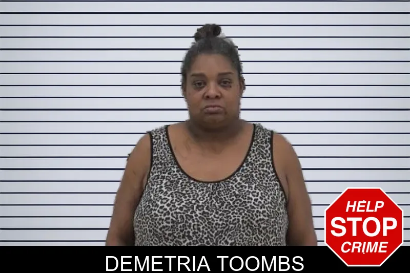 Demetria Toombs mugshot