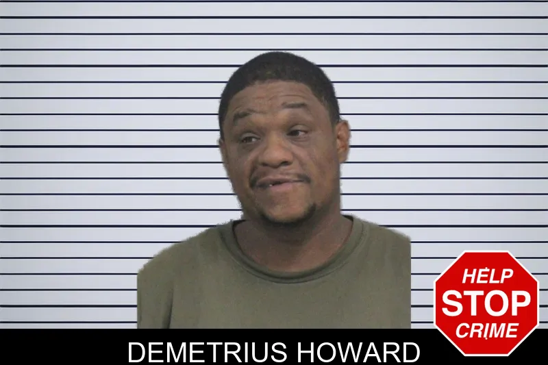 Demetrius Howard mugshot