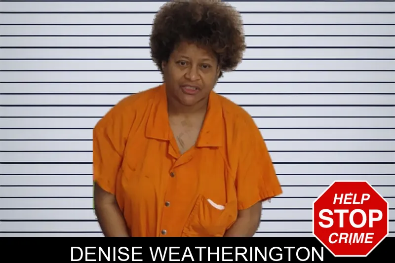 Denise Weatherington mugshot