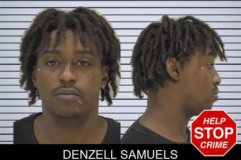 Denzell Samuels mugshot