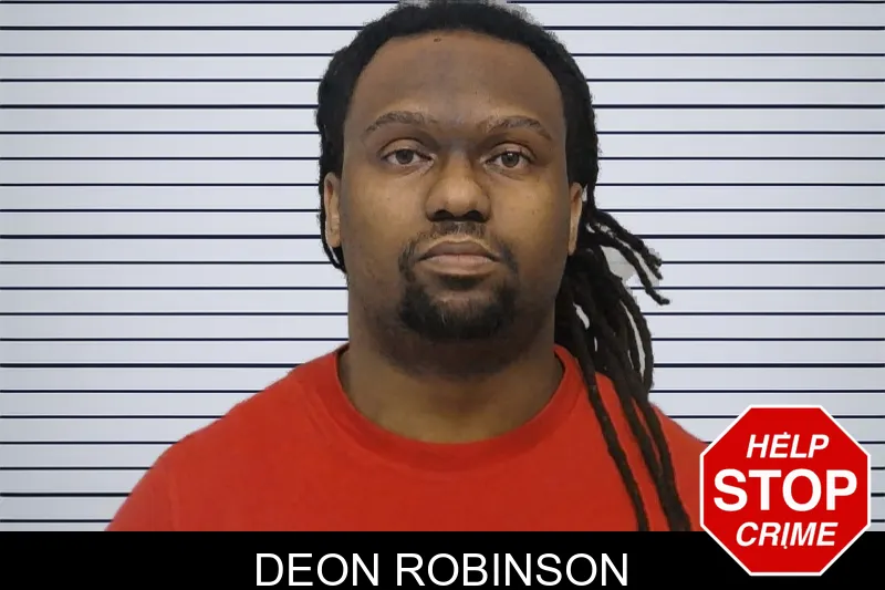 Deon Robinson mugshot