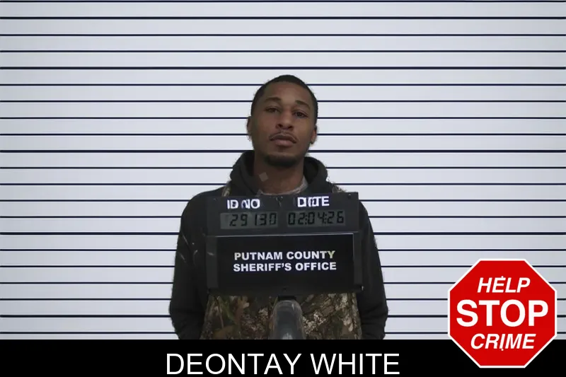 Deontay White mugshot