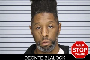 Deonte Blalock mugshot