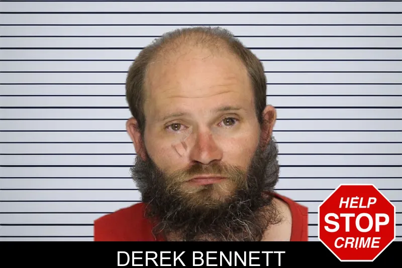 Derek Bennett mugshot