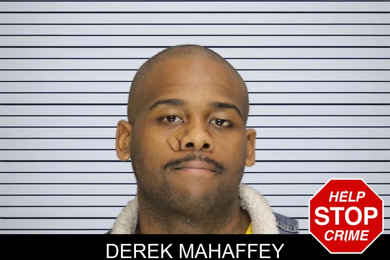 Derek Mahaffey mugshot