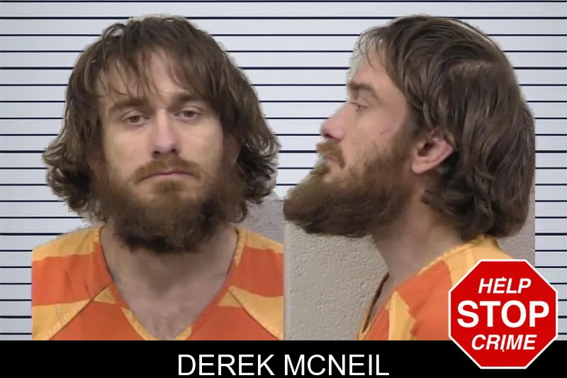 Derek McNeil mugshot