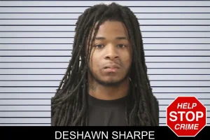 Deshawn Sharpe mugshot