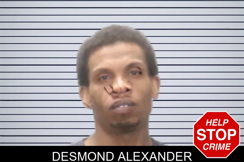 Desmond Alexander mugshot