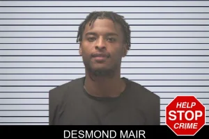 Desmond Mair mugshot