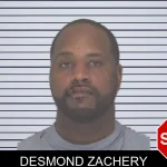 Desmond Zachery mugshot